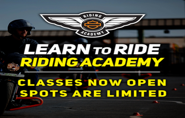 LEARN to RIDE! Harley-Davidson Riding Academy